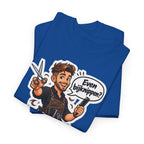 EVEN BIJKNIPPEN? Unisex T-shirt | De Kapper | VlaamseKracht®