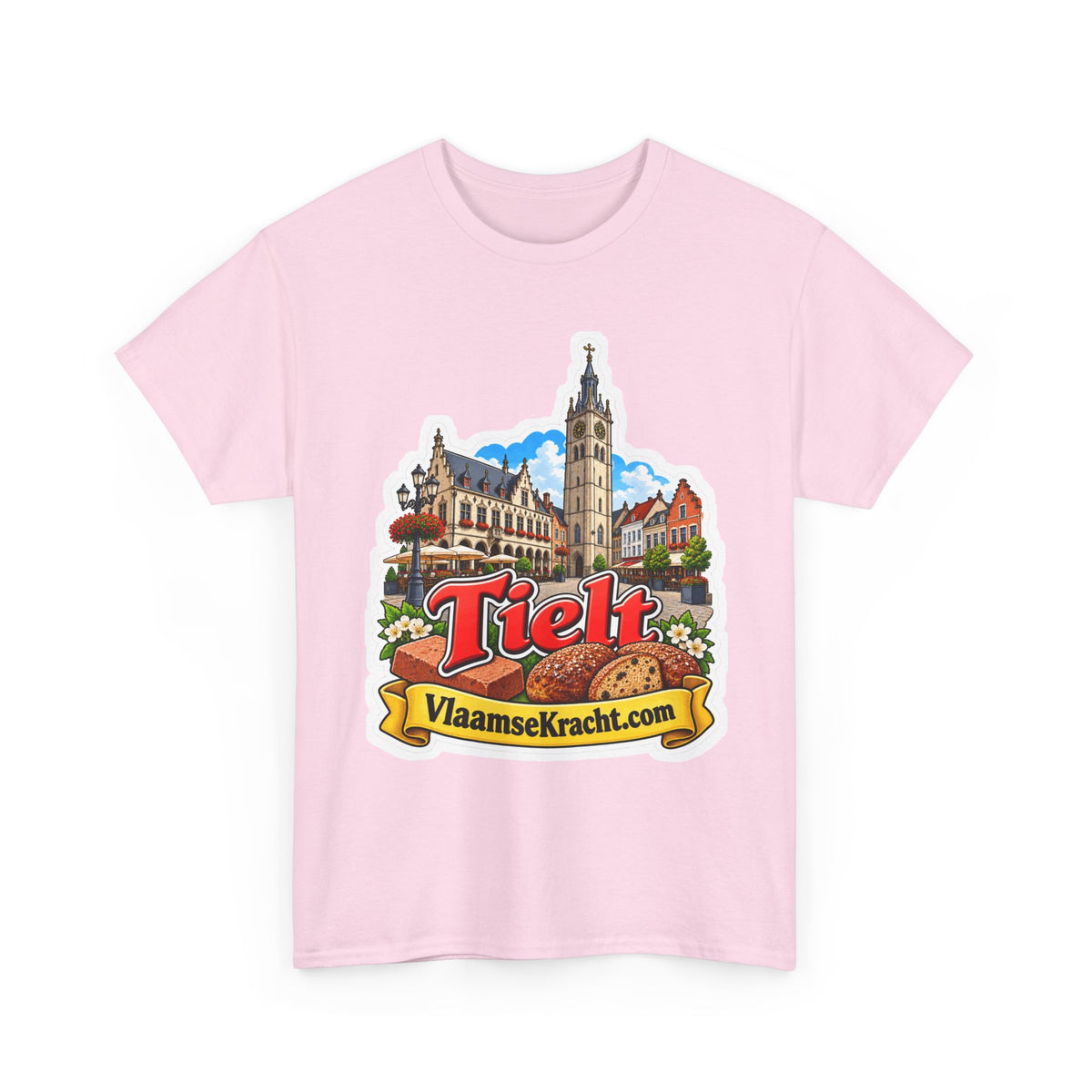 TIELT Unisex T-shirt | Vlaamse Stad | VlaamseKracht®