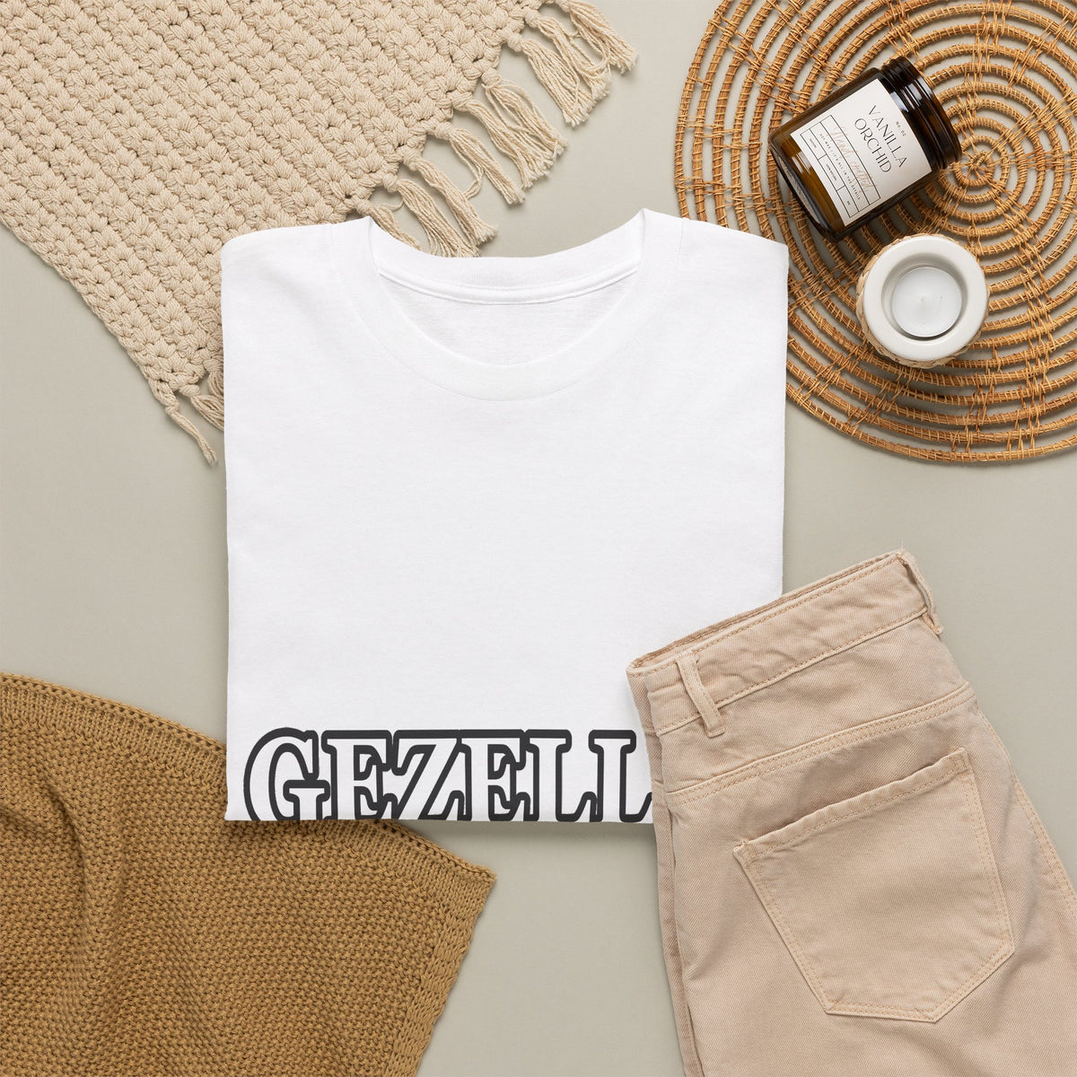 GEZELLIG Unisex T-shirt | Vlaamse Gezelligheid | VlaamseKracht®