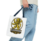 Premium Vlaamse Leeuw Tote Bag (AOP) | VlaamseKracht®