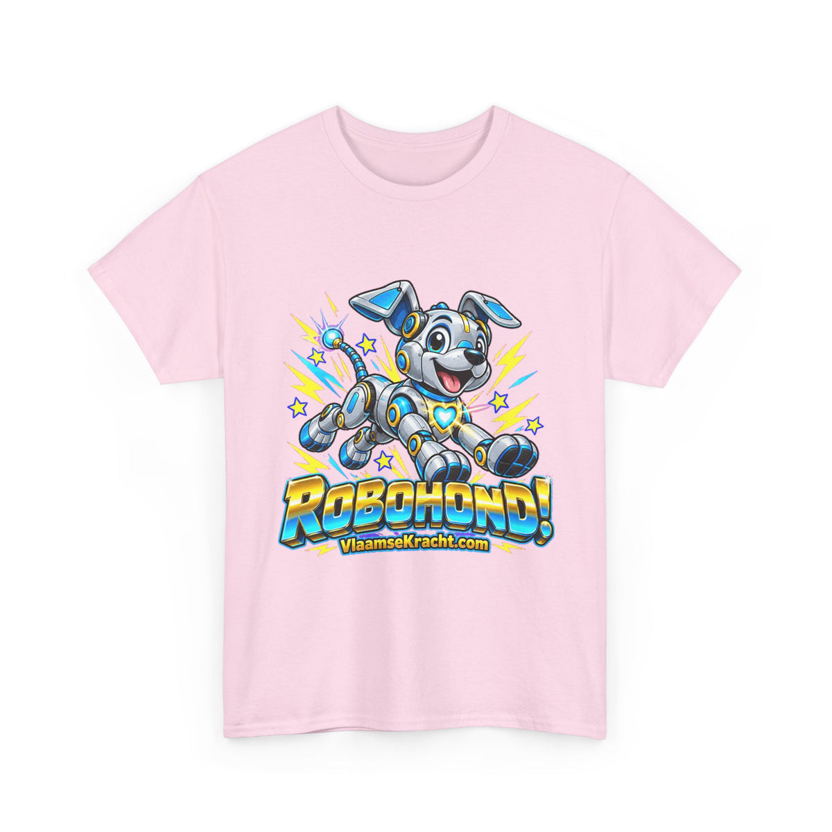 ROBOHOND! Unisex T-shirt | Retro Cartoon | VlaamseKracht®