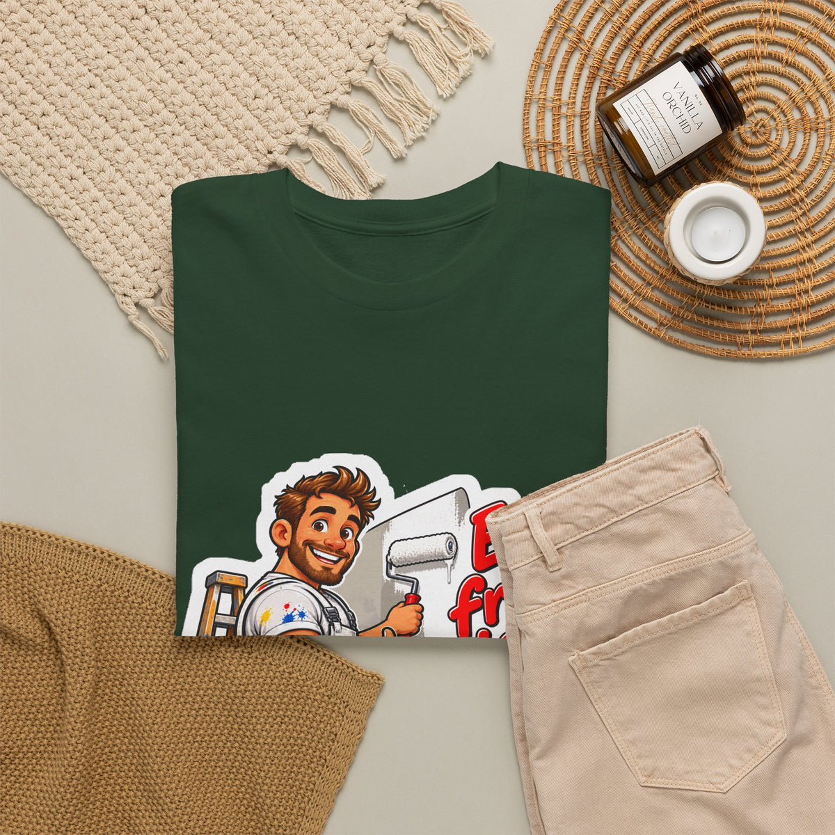 EEN FRISSE LAAG! Unisex T-shirt | De Schilder | VlaamseKracht®