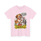 MIJN BAASJE IS DE BESTE! Unisex T-shirt | Hond & Kat | VlaamseKracht®