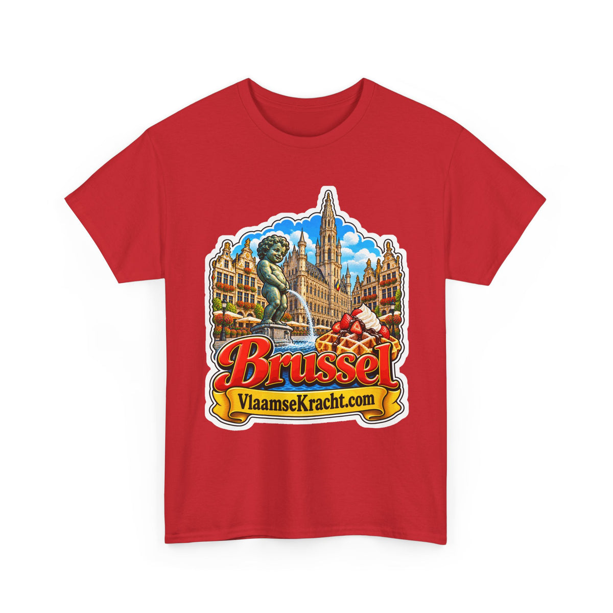 BRUSSEL Unisex T-shirt | Vlaamse Stad | VlaamseKracht®