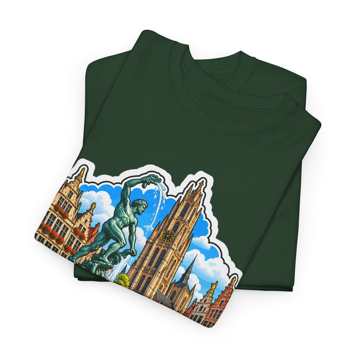 ANTWERPEN Unisex T-shirt | Vlaamse Stad | VlaamseKracht®
