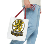 Premium Vlaamse Leeuw Tote Bag (AOP) | VlaamseKracht®
