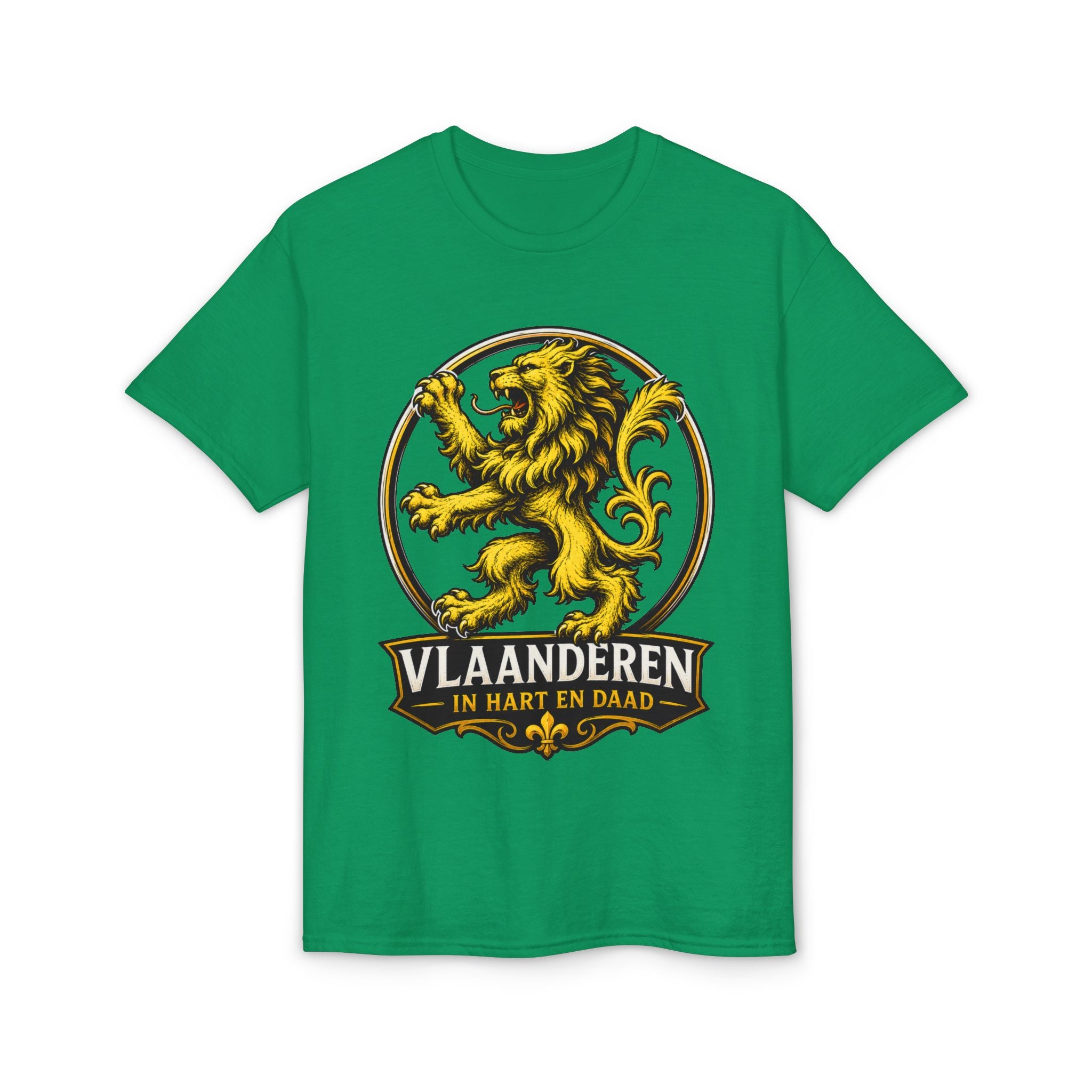 Premium Vlaamse Leeuw Unisex DryBlend® T-Shirt | VlaamseKracht®