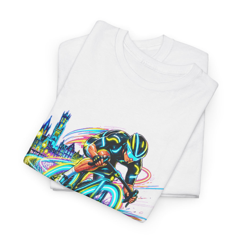 NEON KOERS! Unisex T-shirt | Cyberpunk | VlaamseKracht®