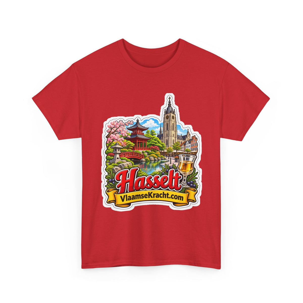 HASSELT Unisex T-shirt | Vlaamse Stad | VlaamseKracht®