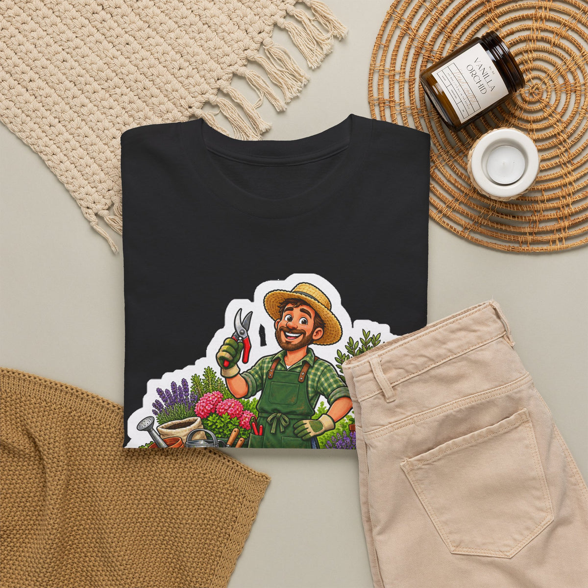GROEN DOET GOED! Unisex T-shirt | De Tuinman | VlaamseKracht®