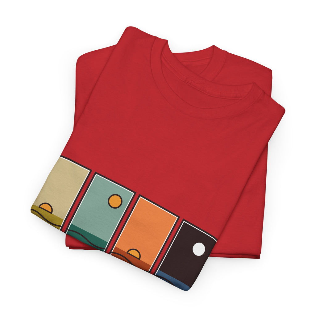 Noordzee Unisex T-shirt | Vier Momenten | VlaamseKracht®