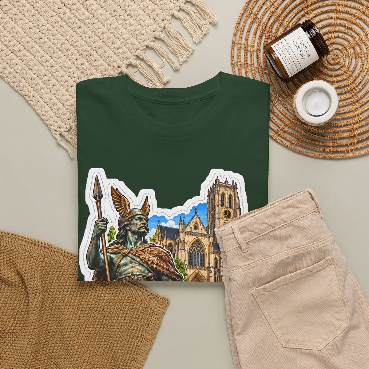 TONGEREN Unisex T-shirt | Nieuw ontwerp | VlaamseKracht®