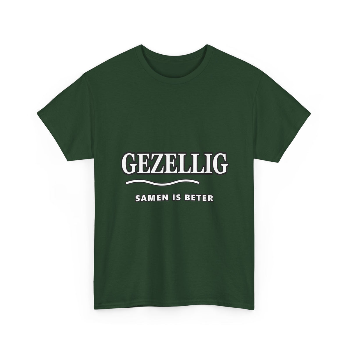 GEZELLIG Unisex T-shirt | Vlaamse Gezelligheid | VlaamseKracht®