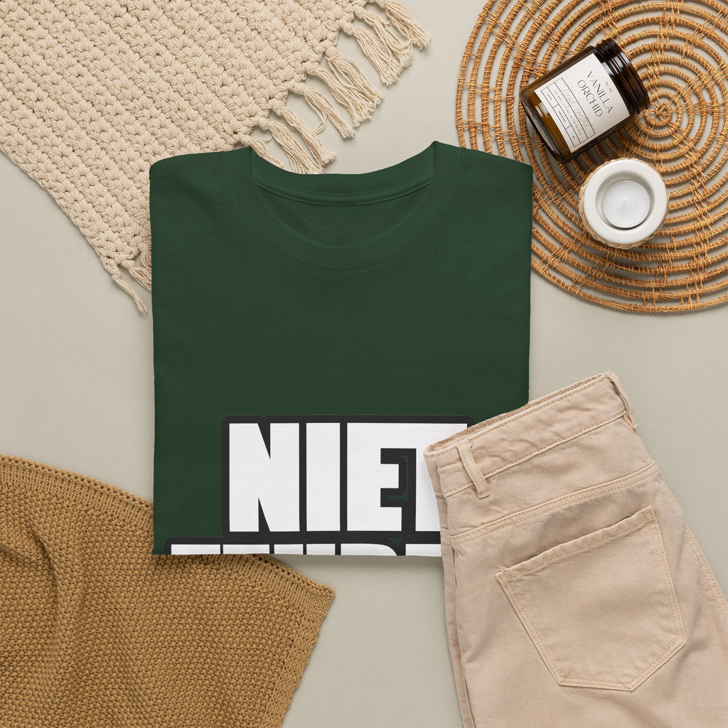 NIET ZEUREN Unisex T-shirt | Vlaamse Humor | VlaamseKracht®
