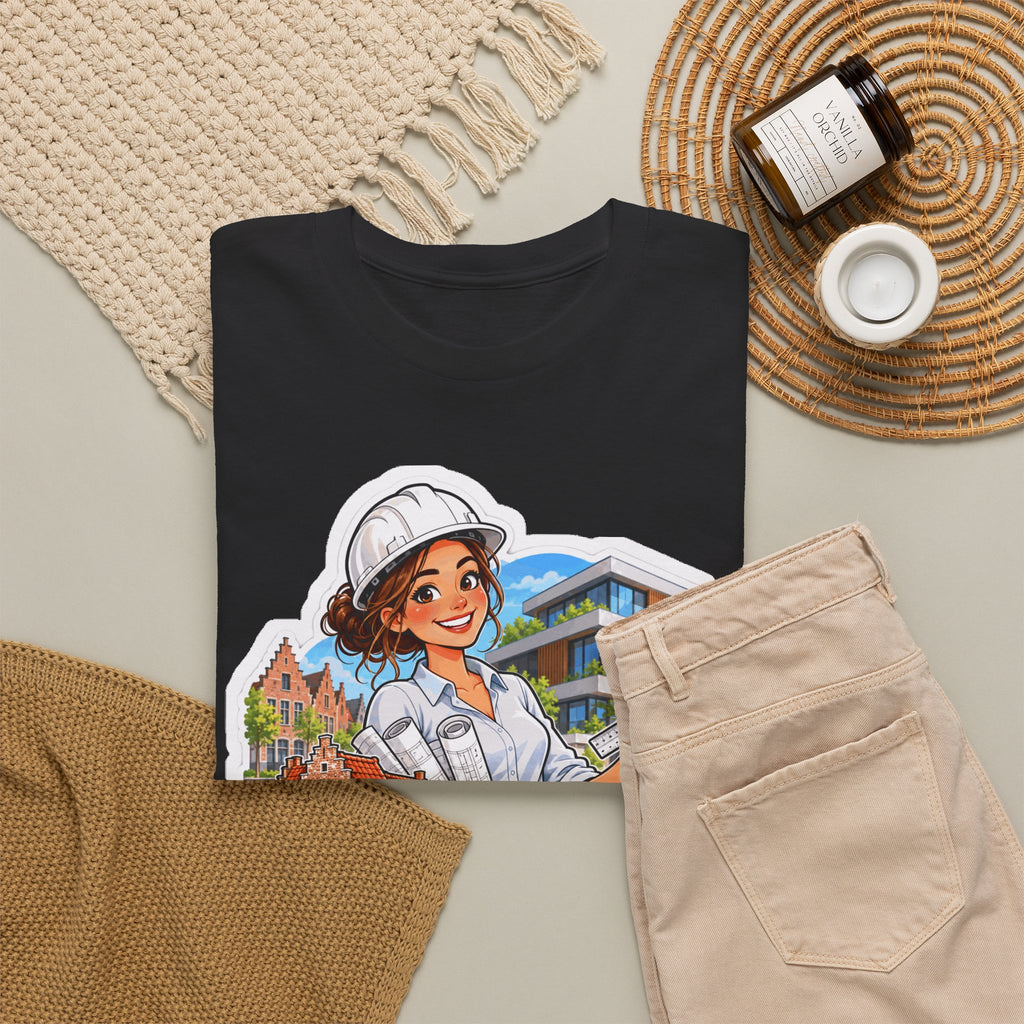 PLANNEN WORDEN REALITEIT! Unisex T-shirt | De Architect | VlaamseKracht®