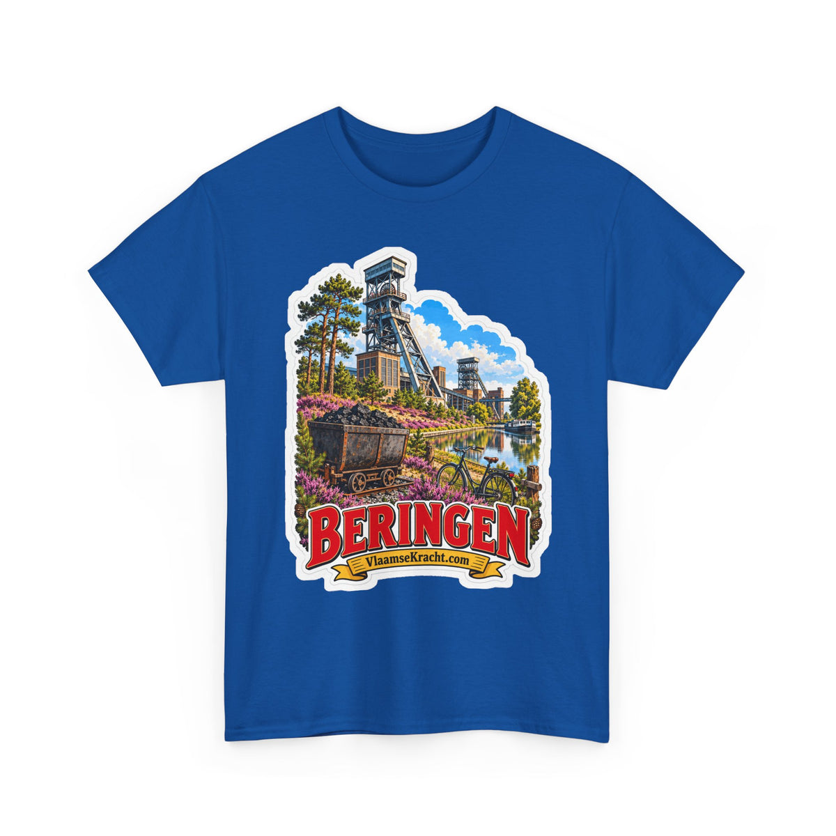 BERINGEN Unisex T-shirt | Vlaamse Stad | VlaamseKracht®