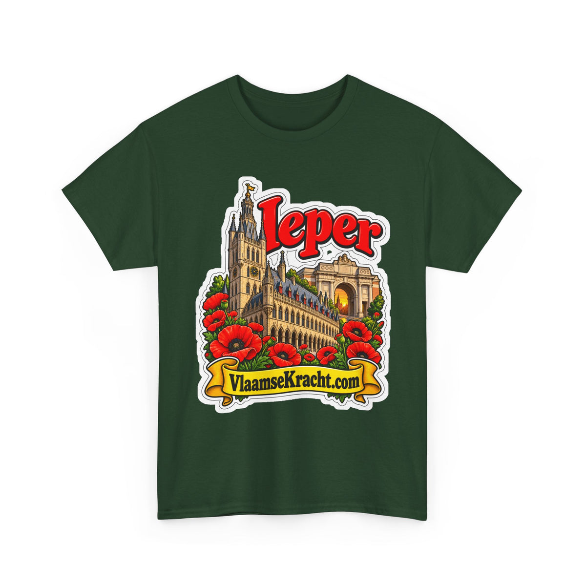 IEPER Unisex T-shirt | Vlaamse Stad | VlaamseKracht®