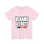 VLAAMS & TROTS Unisex T-shirt | Vlaamse Trots | VlaamseKracht®