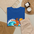 GOLVEN RIJDEN! Unisex T-shirt | Retro Surf | VlaamseKracht®