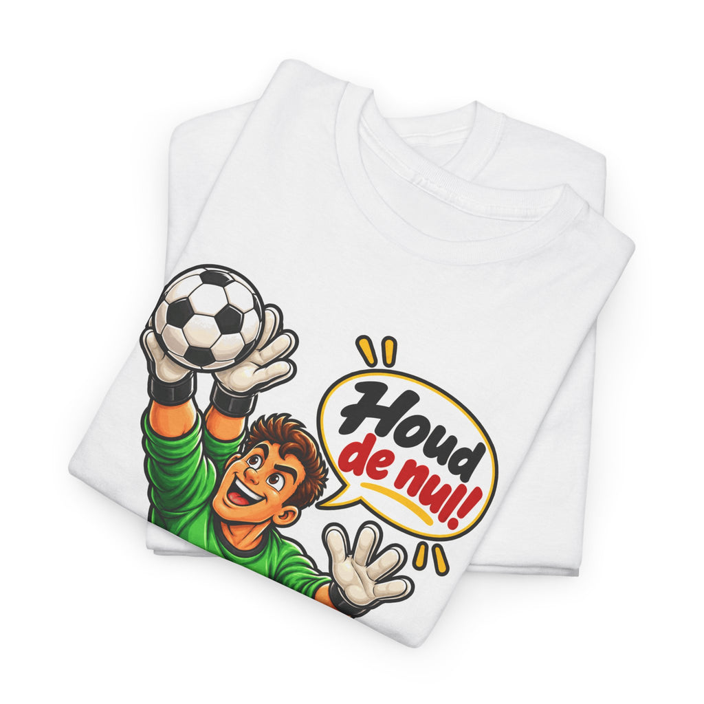 HOUD DE NUL! Unisex T-shirt | Voetbal Supporter | VlaamseKracht®