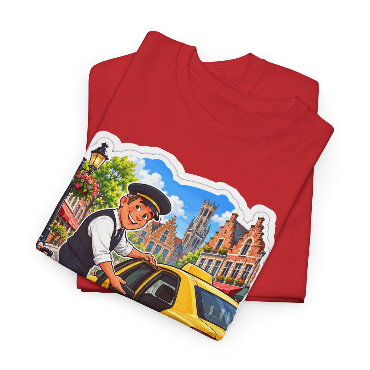 STAP MAAR IN! Unisex T-shirt | De Taxichauffeur | VlaamseKracht®