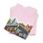 IEDEREEN MEE! Unisex T-shirt | De Buschauffeur | VlaamseKracht®