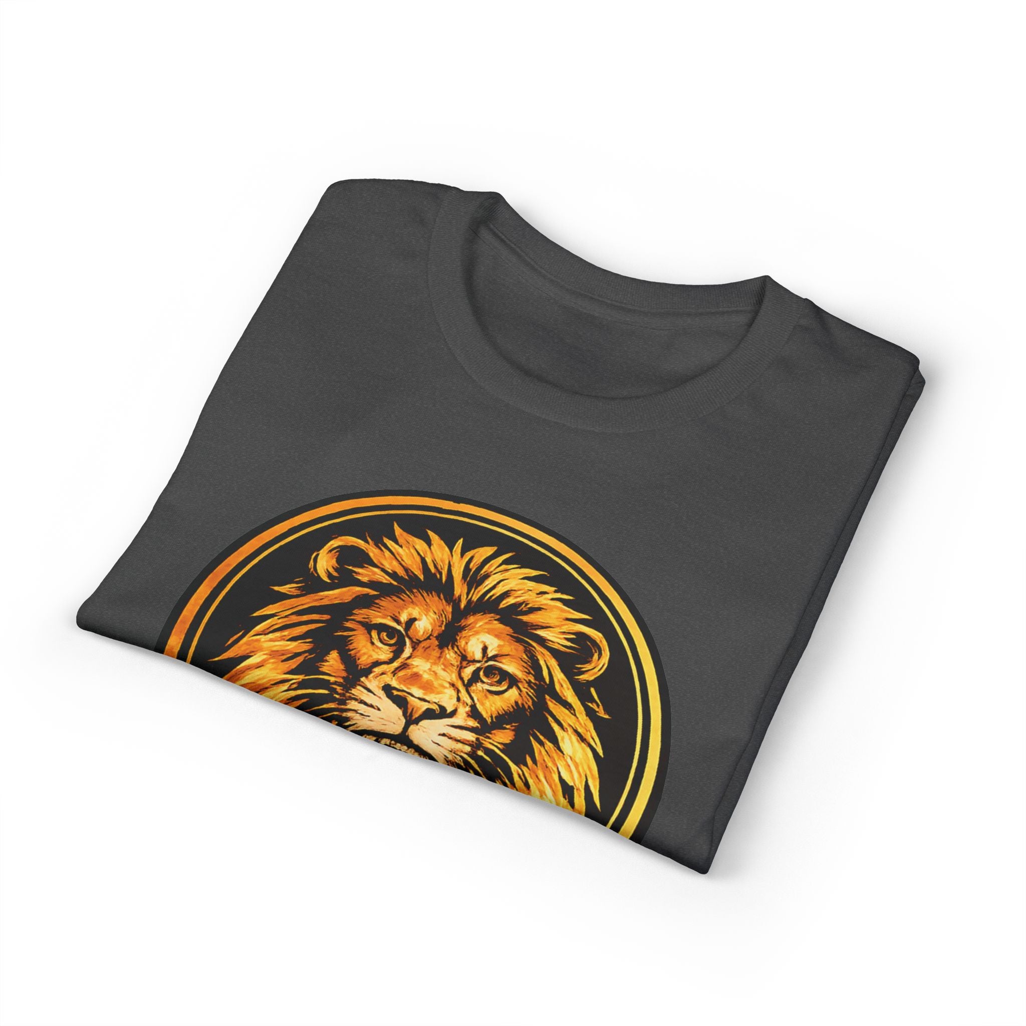 Lion Crest T-Shirt — VlaamseKracht Premium Weave Graphic Tee