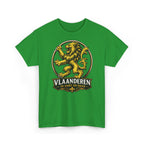 Premium Vlaamse Leeuw Vlaanderen Color Edition T-Shirt | In Hart en Daad | Unisex  | VlaamseKracht®