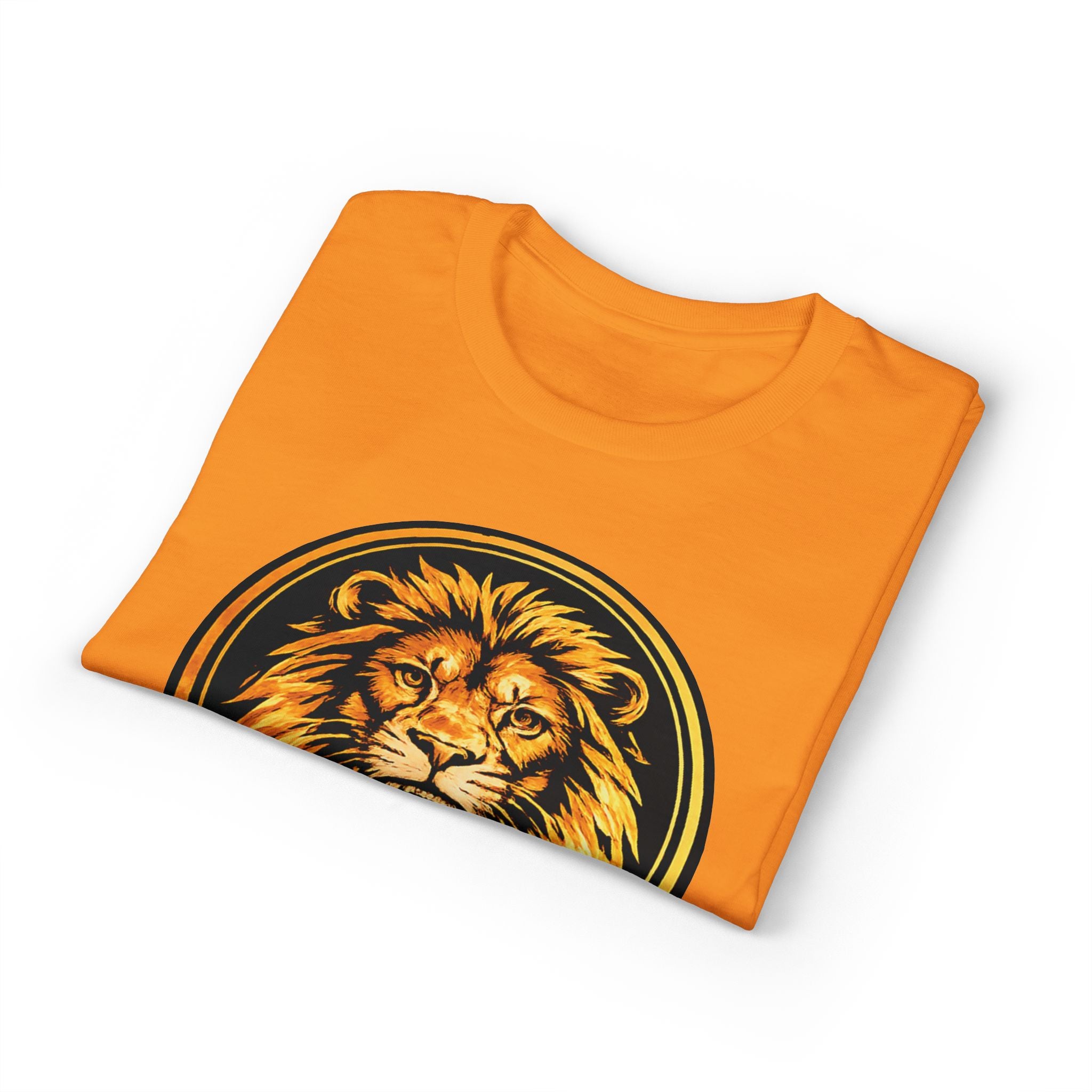 Lion Crest T-Shirt — VlaamseKracht Premium Weave Graphic Tee