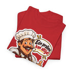 EÉN PRALINE KAN ALTIJD! Unisex T-shirt | Belgische Chocolade | VlaamseKracht®