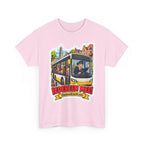 IEDEREEN MEE! Unisex T-shirt | De Buschauffeur | VlaamseKracht®