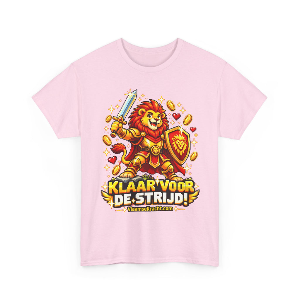 KLAAR VOOR DE STRIJD! Unisex T-shirt | Pixel Art | VlaamseKracht®