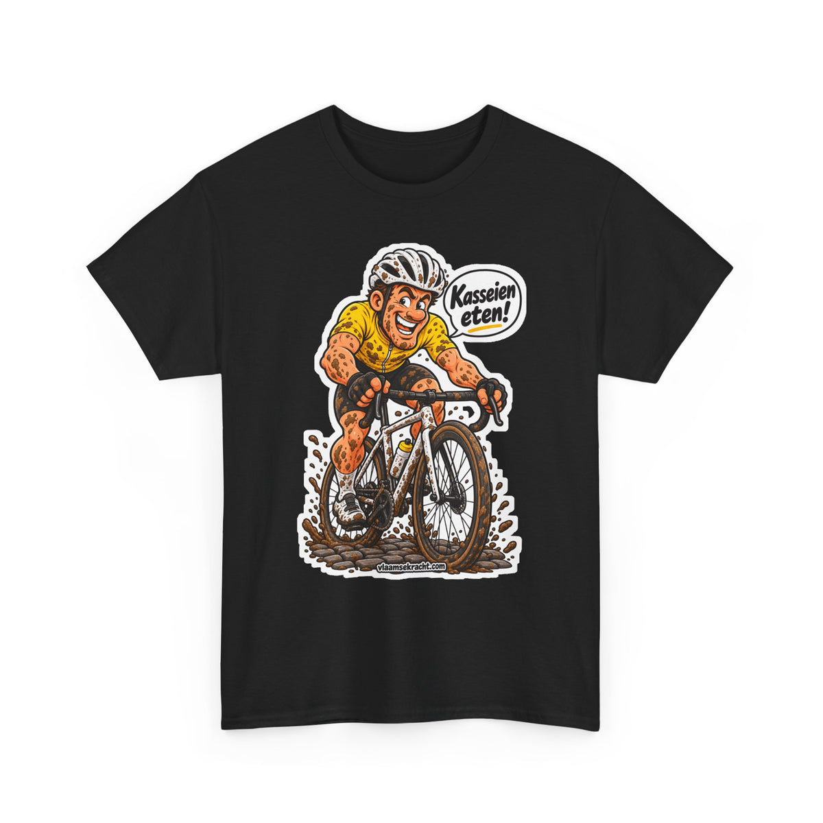 KASSEIEN ETEN! Unisex T-shirt | Vlaamse Koers | VlaamseKracht®