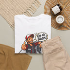 OP DE BAAN! Unisex T-shirt | De Vrachtwagenchauffeur | VlaamseKracht®
