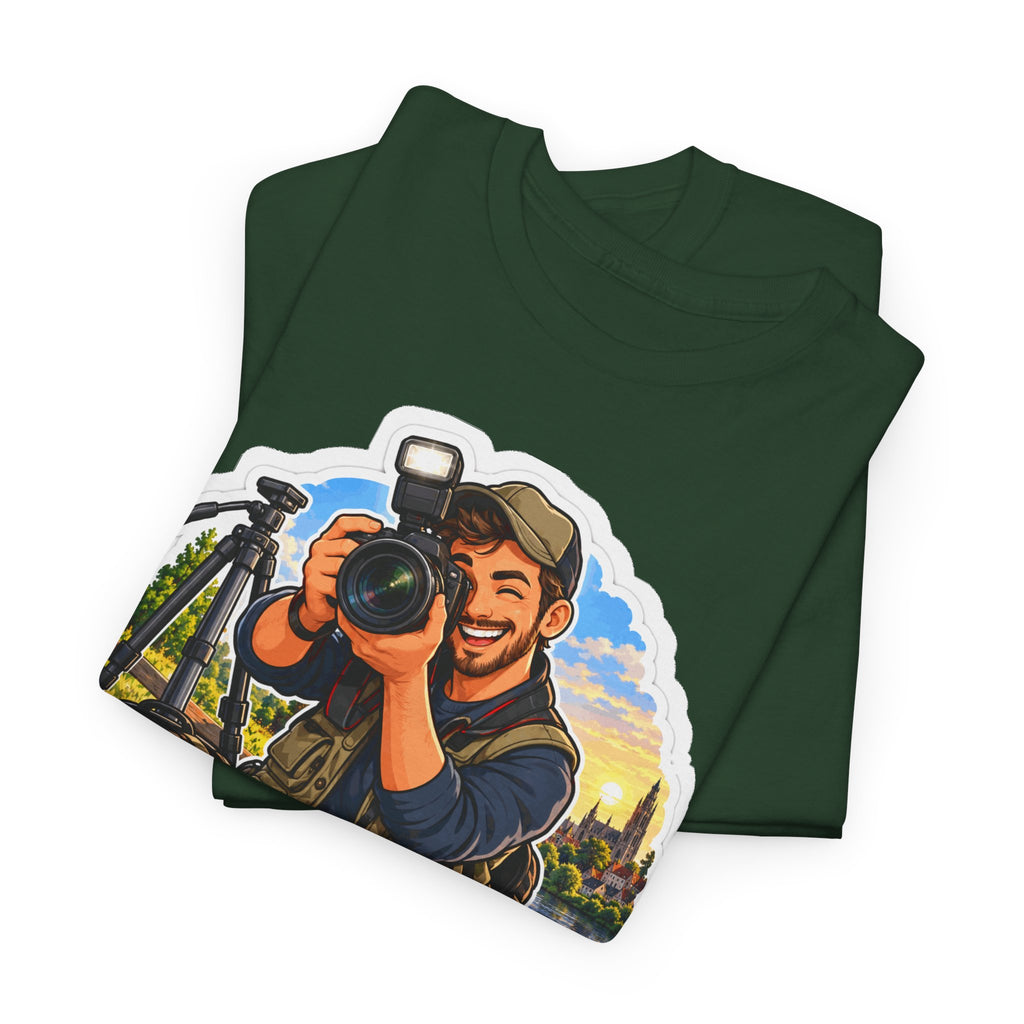 MOMENTEN VANGEN! Unisex T-shirt | De Fotograaf | VlaamseKracht®