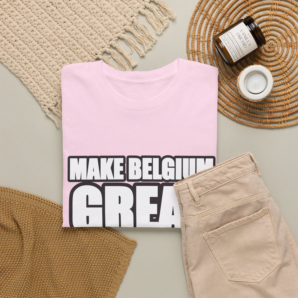 MAKE BELGIUM GREAT AGAIN Unisex T-shirt | Belgisch Statement | VlaamseKracht®