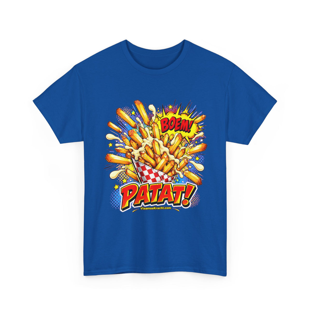 BOEM! PATAT! Unisex T-shirt | Pop Art | VlaamseKracht®