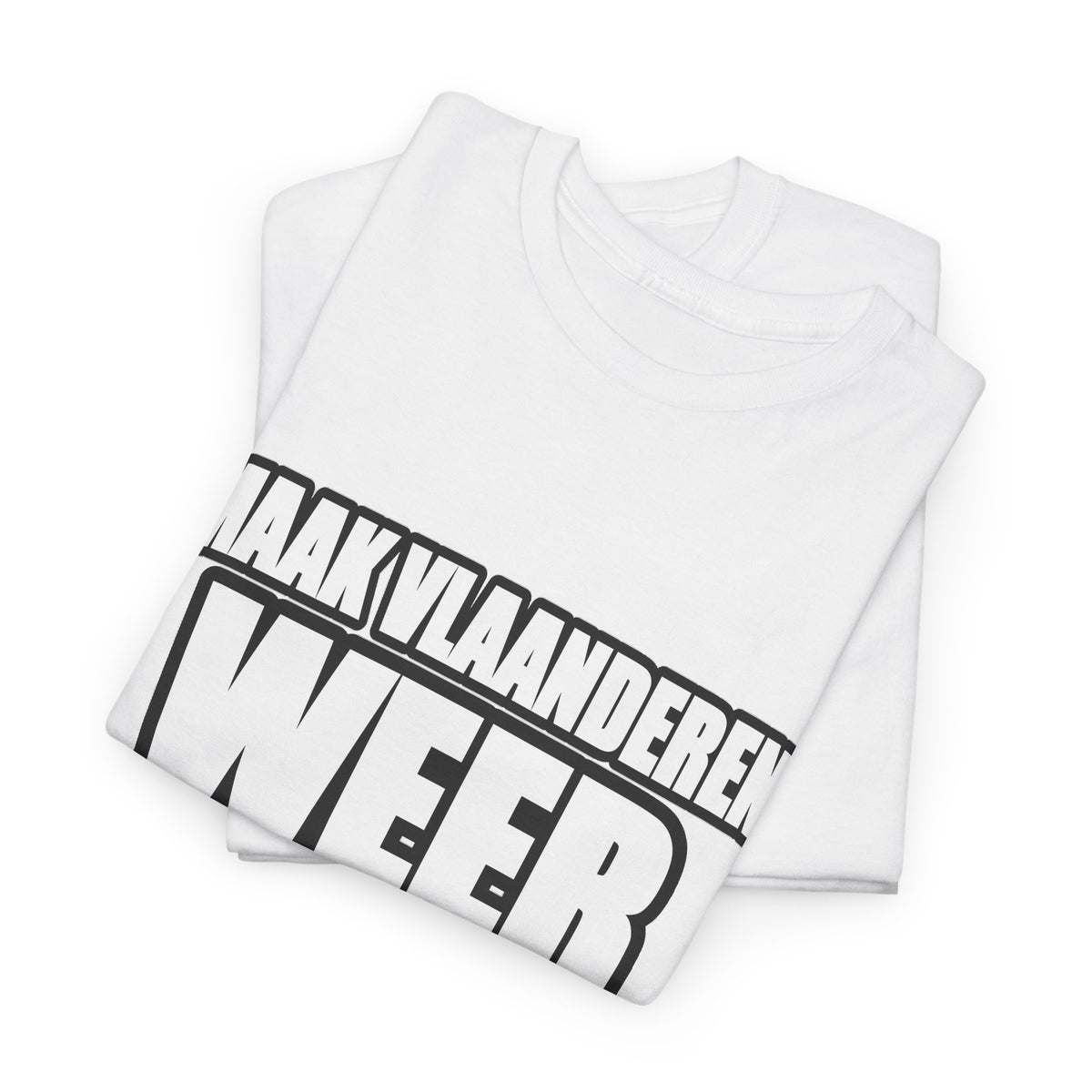 MAAK VLAANDEREN WEER GROOT Unisex T-shirt | Vlaamse Trots | VlaamseKracht®