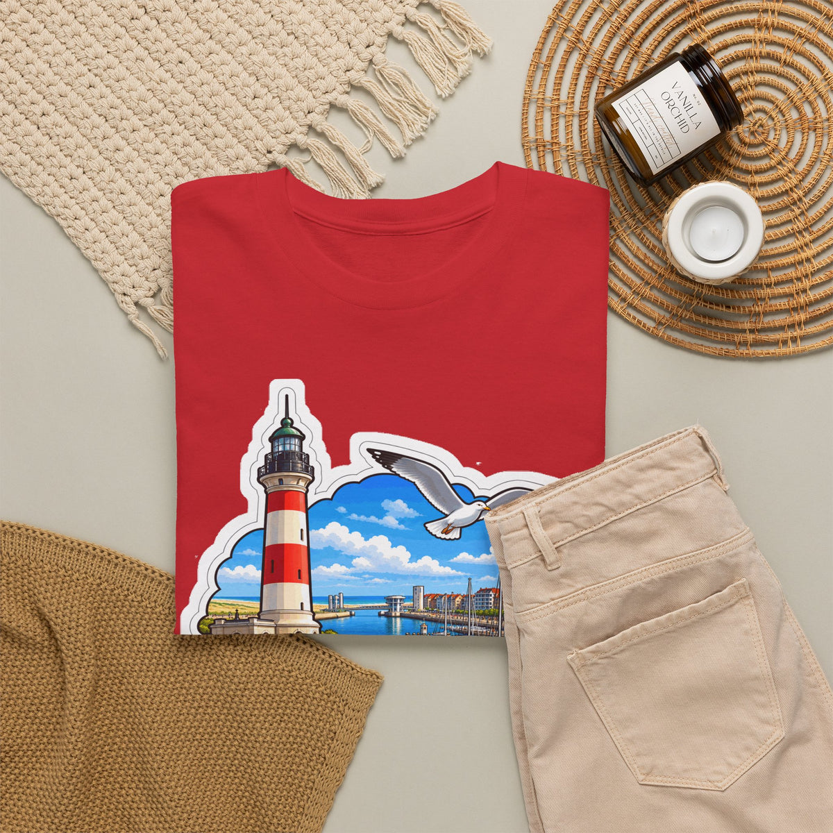 NIEUWPOORT Unisex T-shirt | Vlaamse Stad | VlaamseKracht®