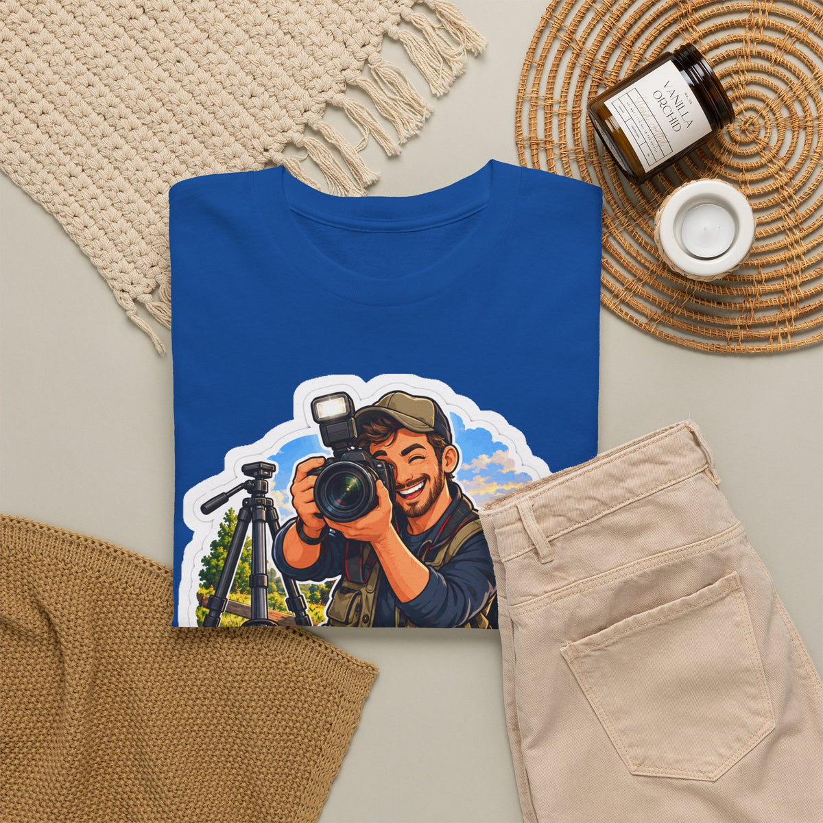 MOMENTEN VANGEN! Unisex T-shirt | De Fotograaf | VlaamseKracht®
