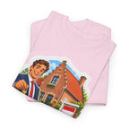 THUIS BEGINT HIER! Unisex T-shirt | De Makelaar | VlaamseKracht®