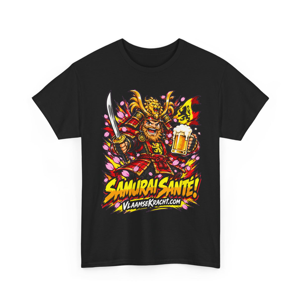 SAMURAI SANTÉ! Unisex T-shirt | Anime | VlaamseKracht®
