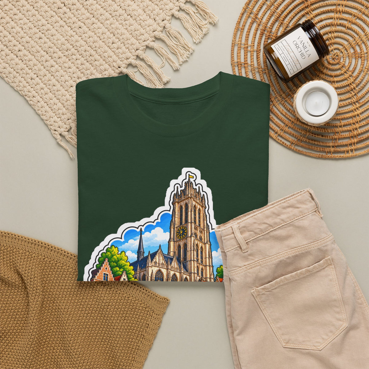 MECHELEN Unisex T-shirt | Vlaamse Stad | VlaamseKracht®