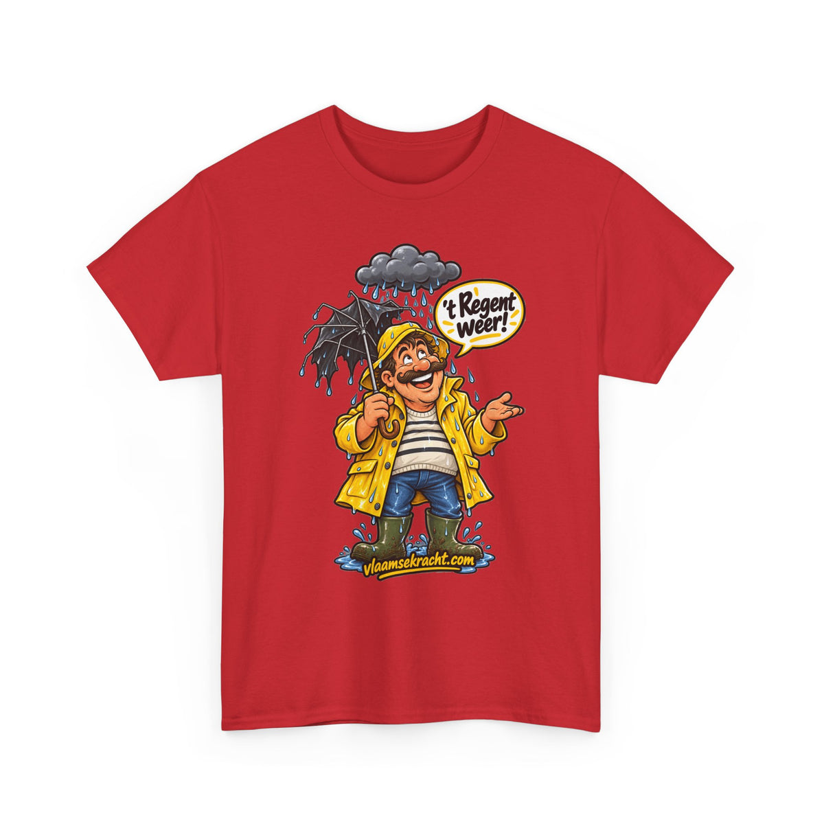 'T REGENT WEER Unisex T-shirt | Vlaams Weer | VlaamseKracht®