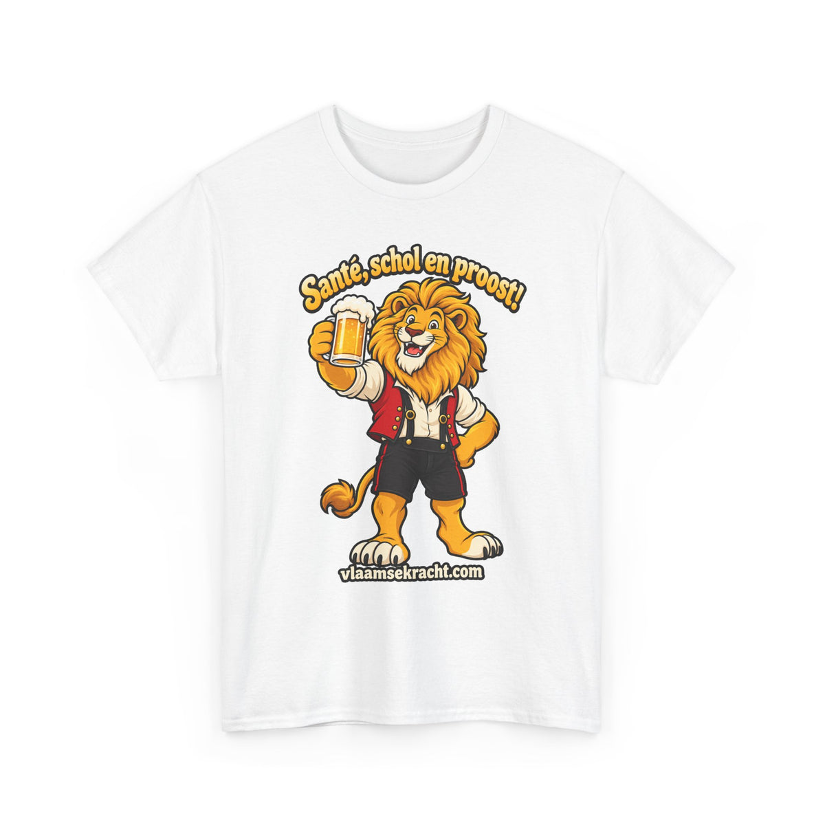 LEEUW PROOST Unisex T-shirt | Vlaamse Humor | VlaamseKracht®