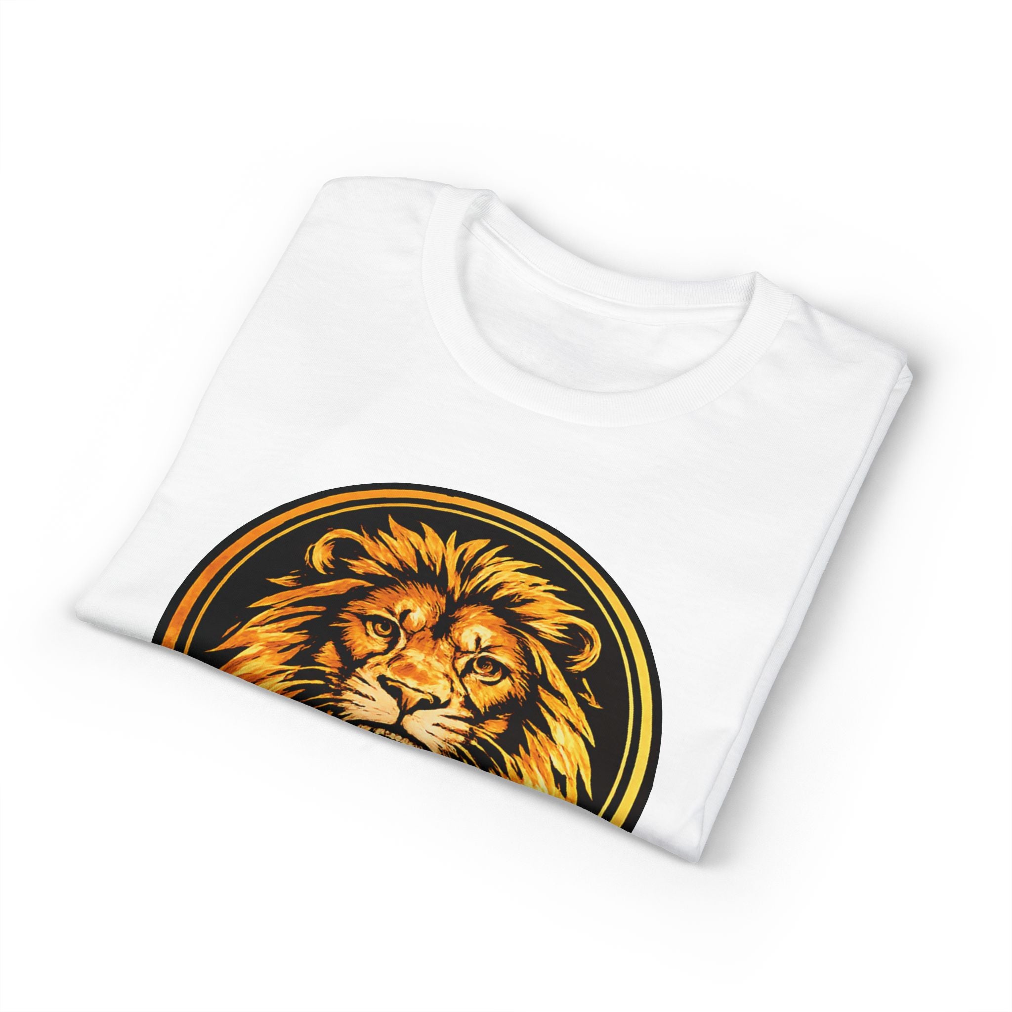Lion Crest T-Shirt — VlaamseKracht Premium Weave Graphic Tee