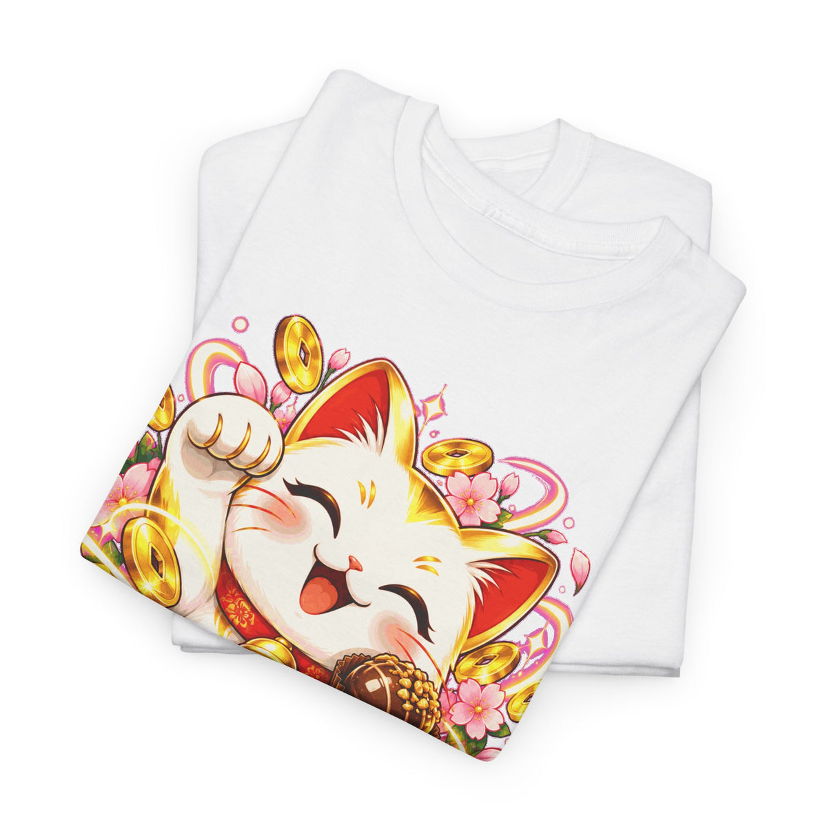 GELUKSKAT! Unisex T-shirt | Kawaii | VlaamseKracht®