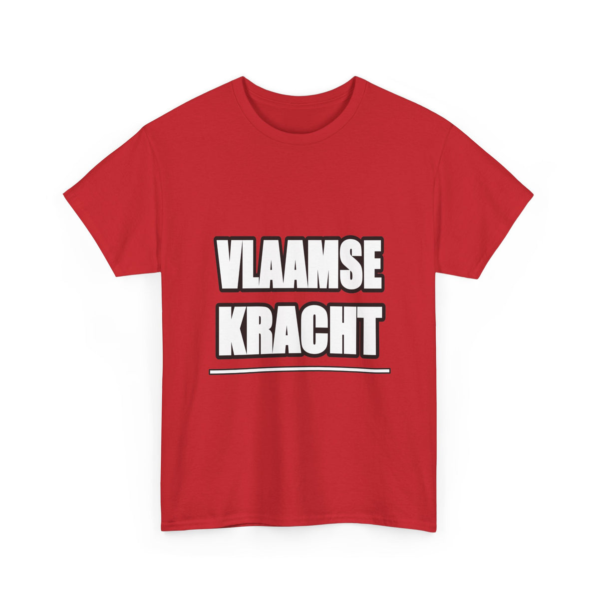 VLAAMSE KRACHT Unisex T-shirt | Stoere Letters | VlaamseKracht®