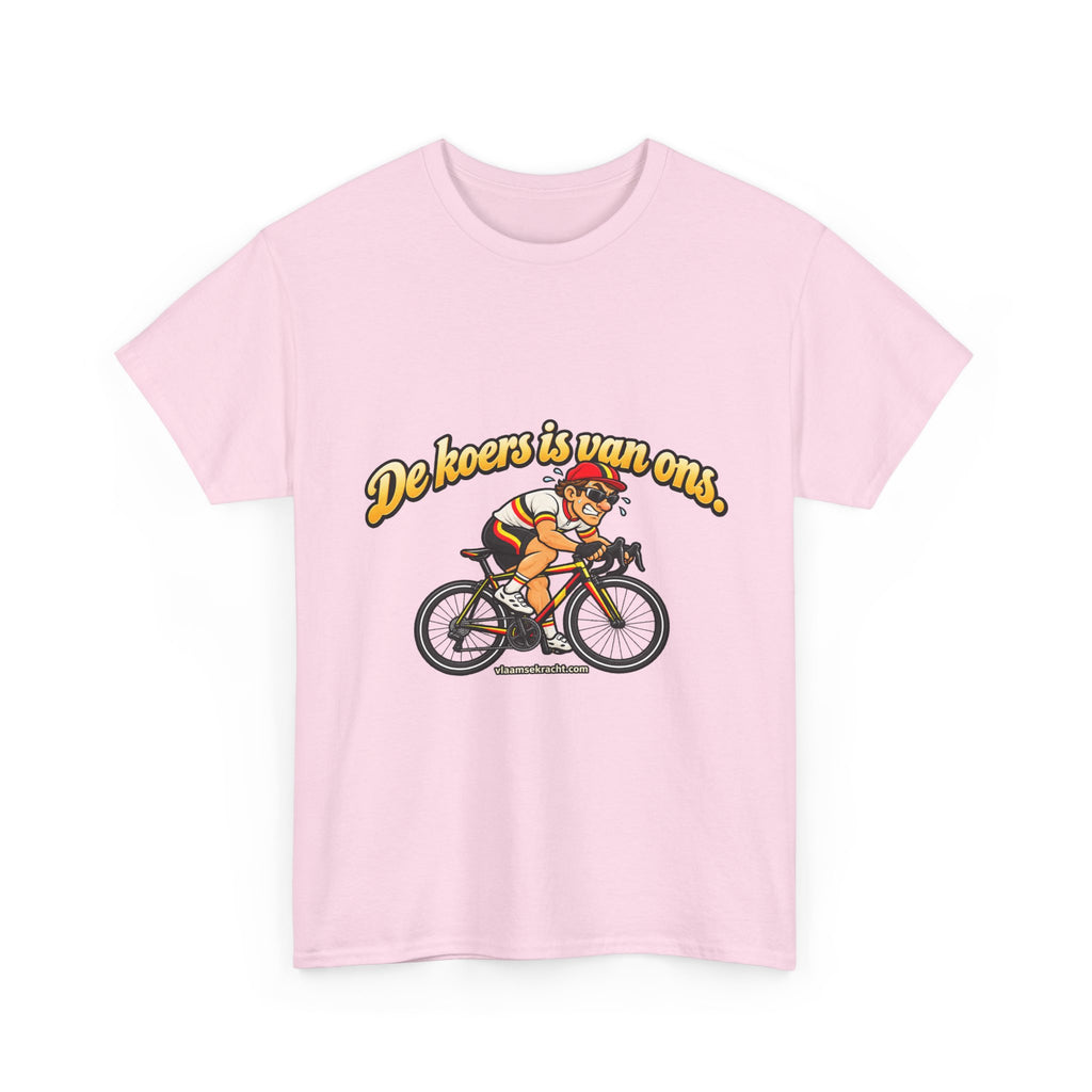 WIELRENNER Unisex T-shirt | De koers is van ons | VlaamseKracht®