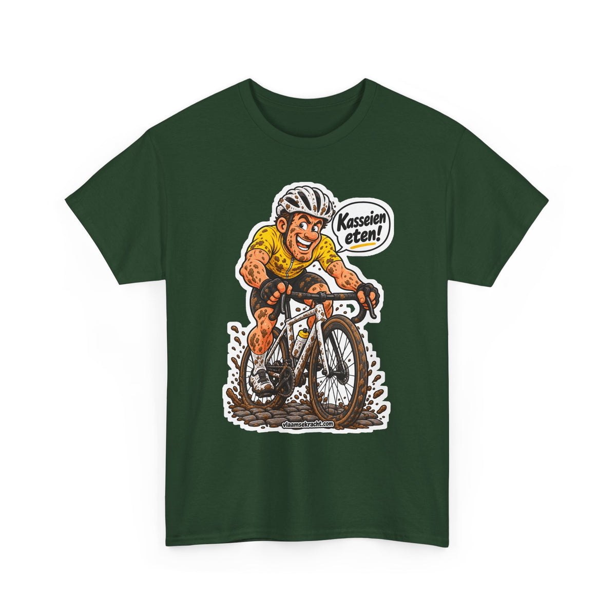 KASSEIEN ETEN! Unisex T-shirt | Vlaamse Koers | VlaamseKracht®